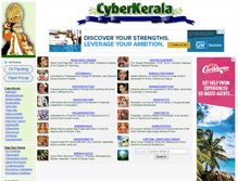 Tablet Screenshot of cyberkerala.com